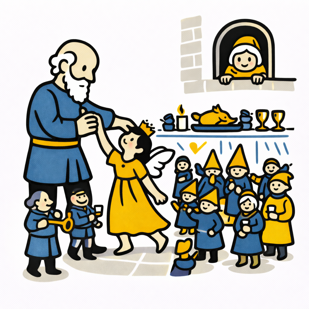 Das Hochzeitsfest des kleinen Volkes